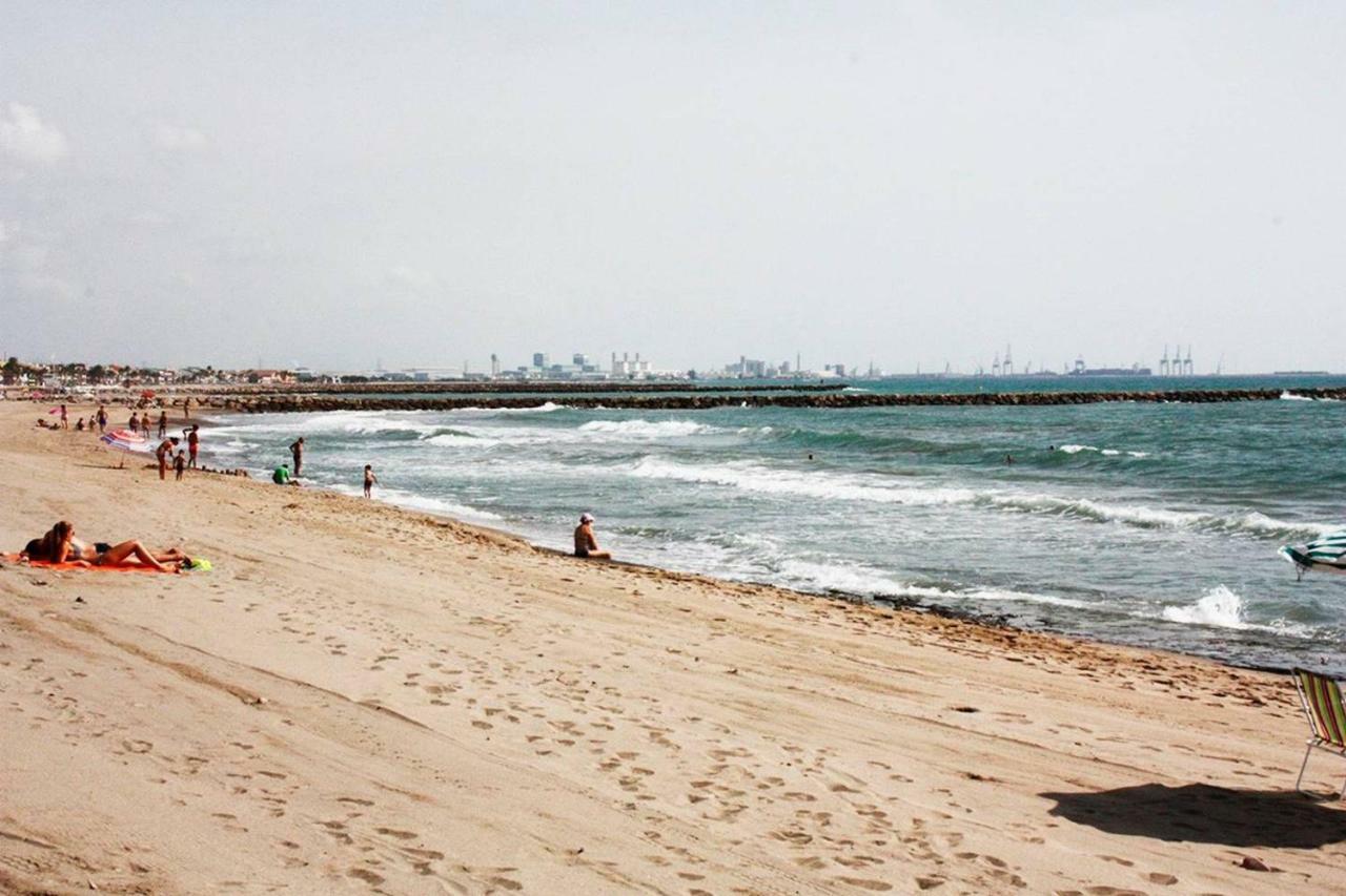 Apartamento Junto Al Mar Los Marineros Con Acceso Independiente Por Terraza Puçol Dış mekan fotoğraf